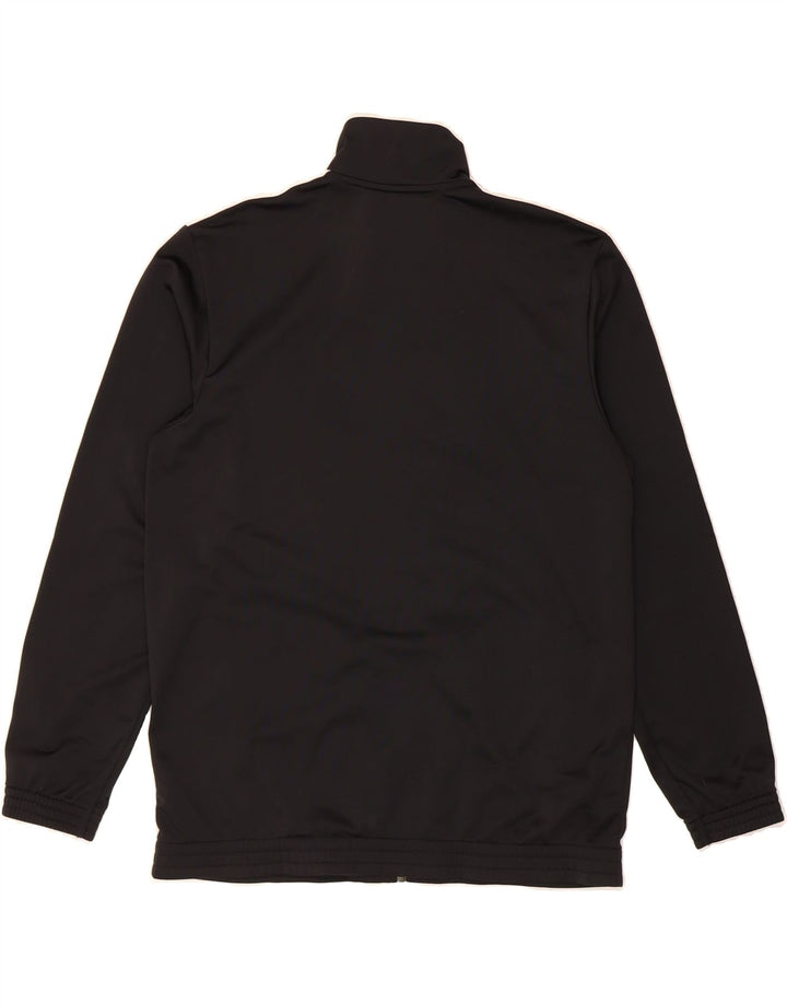 ADIDAS Mens Tracksuit Top Jacket UK 44/46 Large Black Polyester Vintage Adidas and Second-Hand Adidas from Messina Hembry 