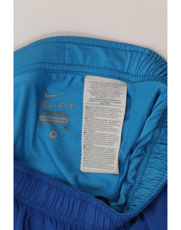 Męskie spodenki sportowe Nike Bermudy, małe, niebieskie, sportowe z poliestru
