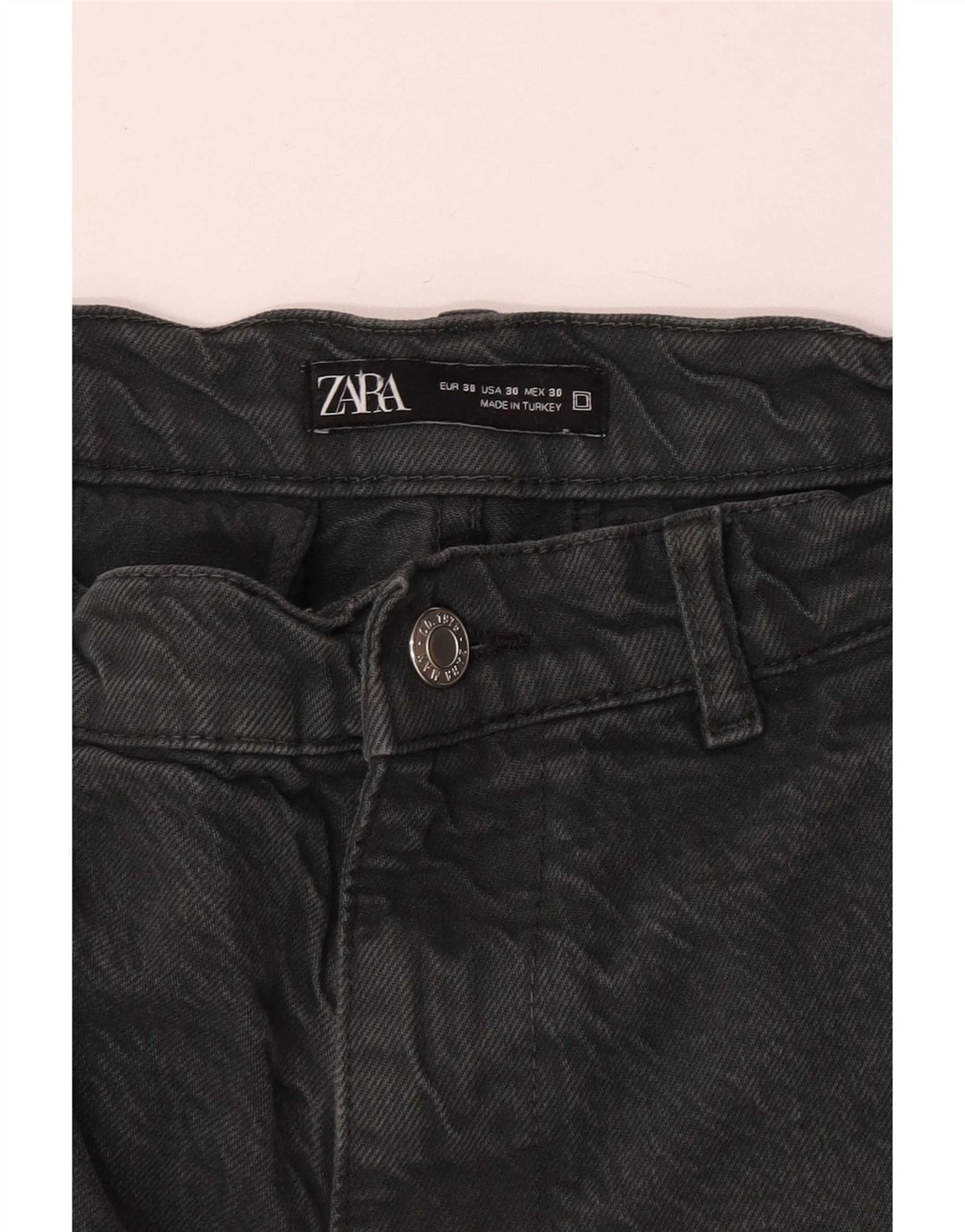 Męskie jeansy Cargo Loose Zara EU 38 Small W30 L29 Szare