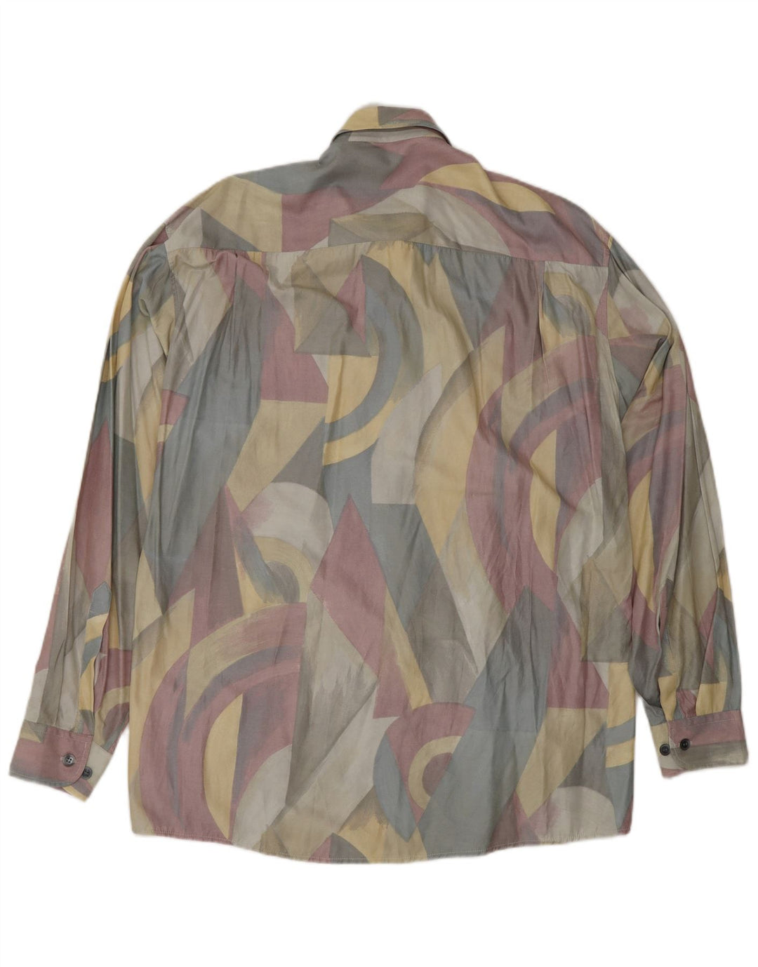 CASA MODA Koszula męska w abstrakcyjny wzór rozmiar 40 Średnia wielobarwna wiskoza