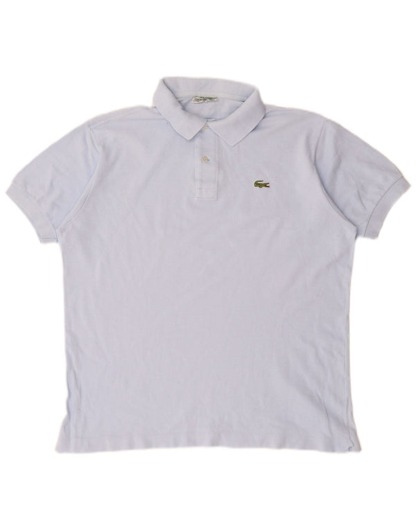 Męska koszulka polo Lacoste, rozmiar 6, XL, niebieska, bawełniana