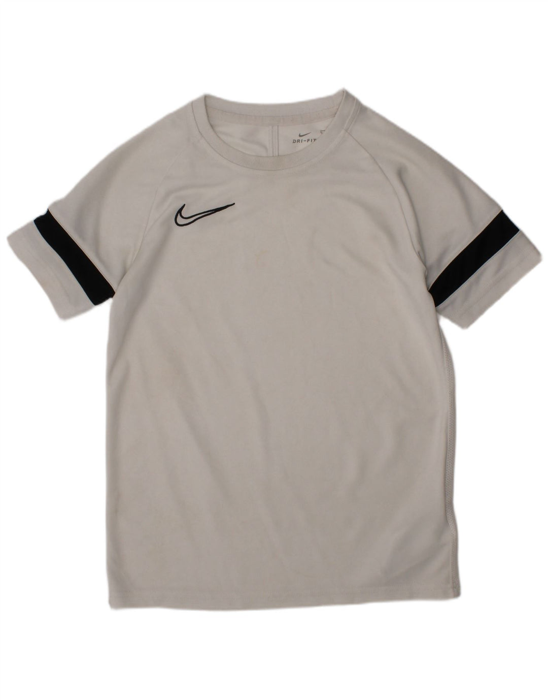 Chłopięcy T-shirt Nike Dri Fit 10-11 lat, średni biały poliester