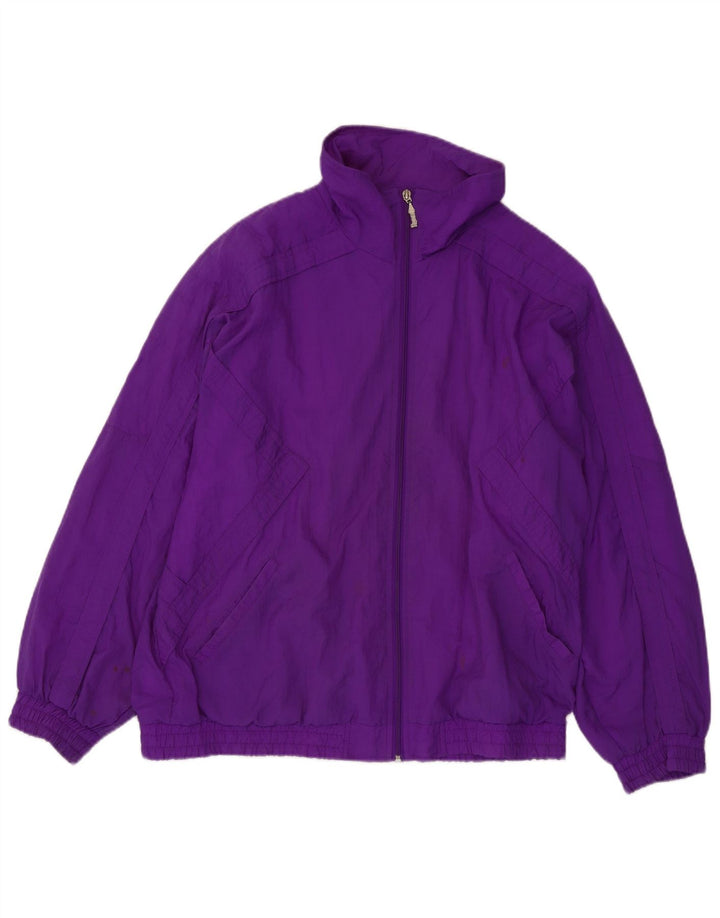 Kurtka męska dresowa Rodeo UK 44 XL, fioletowa nylonowa