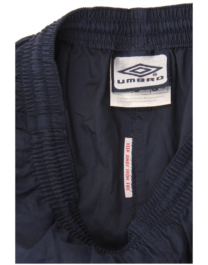 Męskie spodenki sportowe Umbro, małe, granatowe, poliestrowe