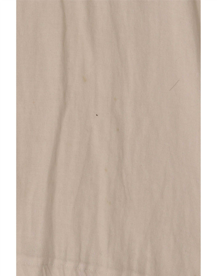 Damska bluzka oversize Zara Top UK 10 Small White