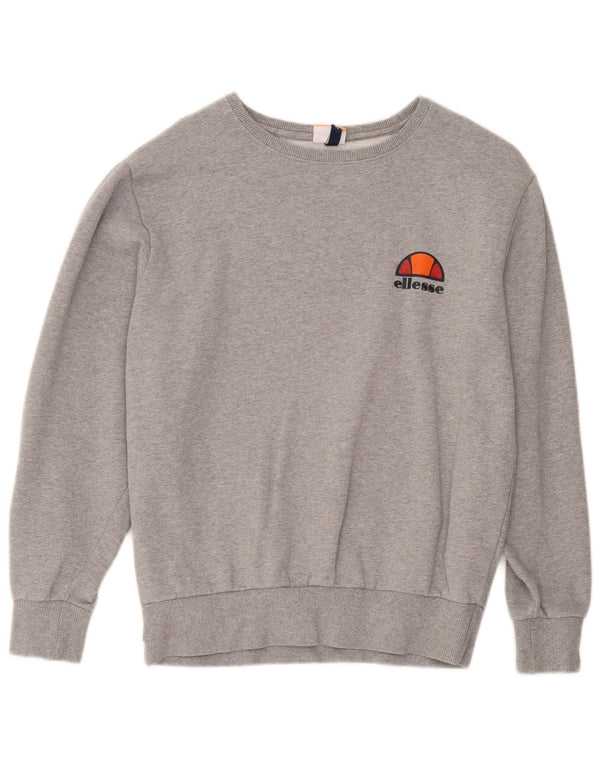 Damska bluza dresowa Ellesse UK 16, duża, szara bawełna