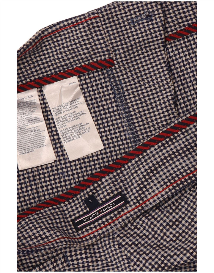 Damskie spodnie codzienne Tommy Hilfiger US 8 Medium W32 L29 Granatowe