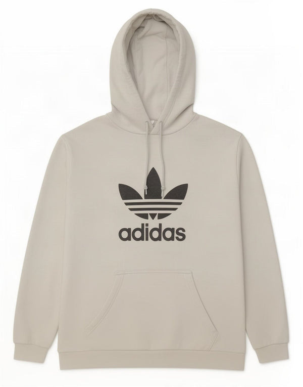 Męska bluza z kapturem Adidas Graphic, duża, biała