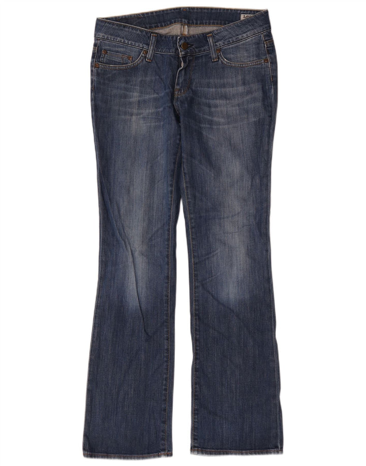 Damskie jeansy Lee Coral Bootcut W30 L33, niebieska bawełna