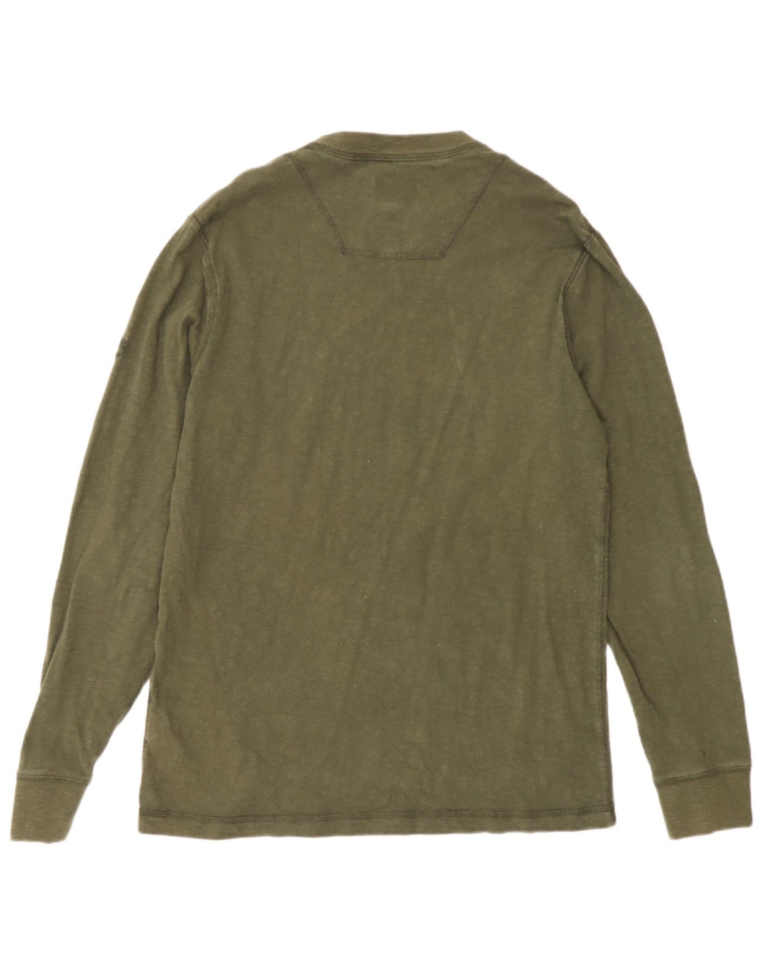 Męski top Timberland z długim rękawem, mały, zielony, bawełniany