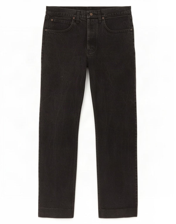 Męskie jeansy Lee Seattle Straight W34 L31, czarne, bawełniane