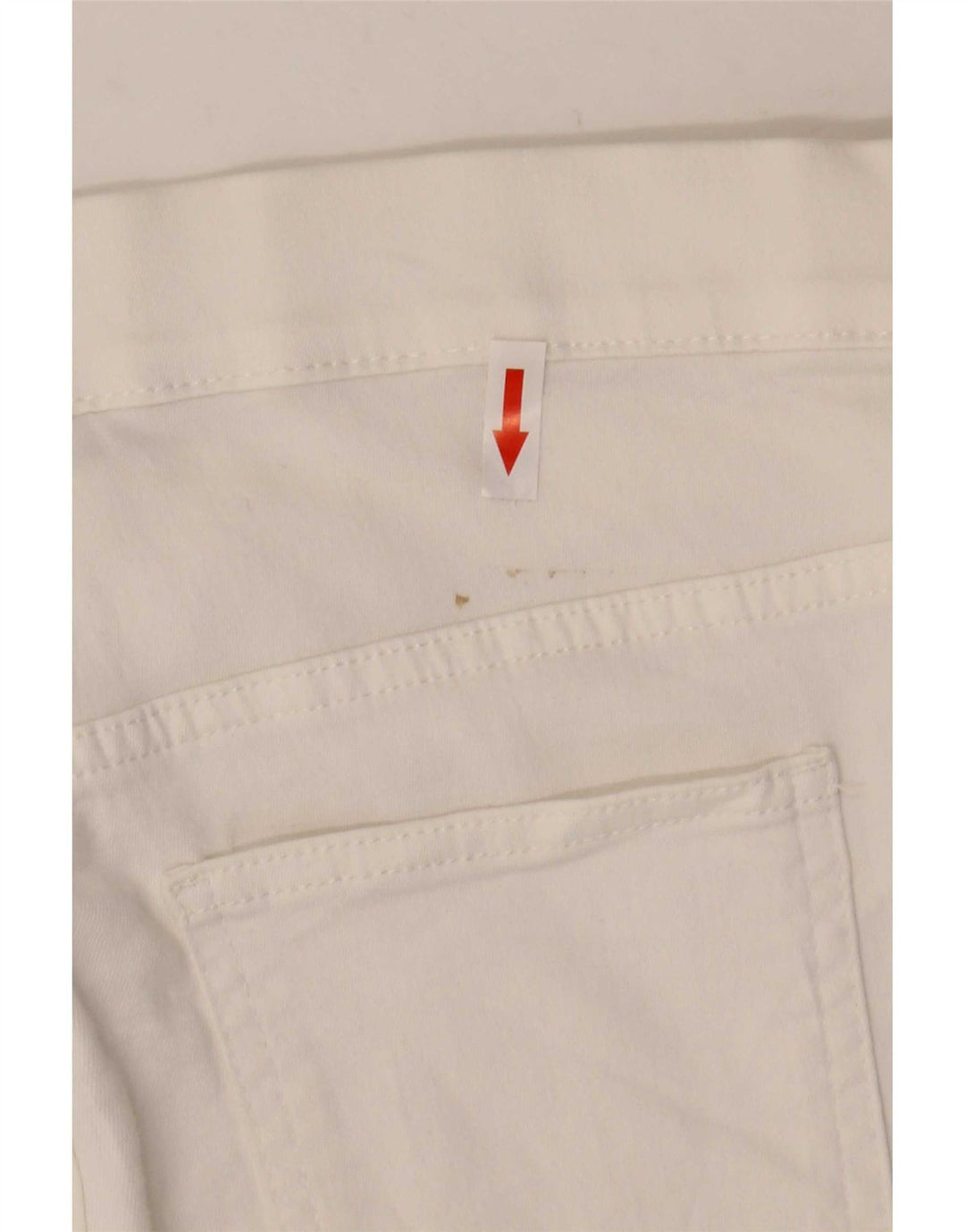 Marks & Spencer Damskie jeansy Jegging UK 12 Medium W32 L28 Biała bawełna
