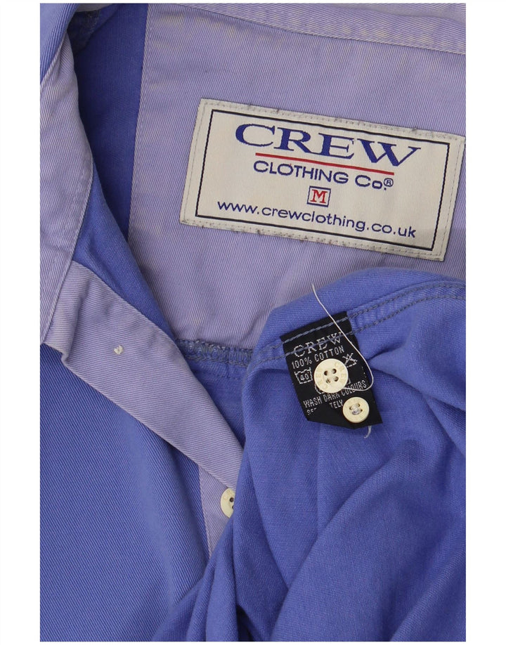 Crew Clothing Męska koszula pulowerowa Średni niebieski, bawełniany