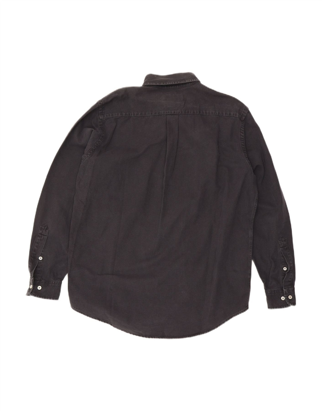 MURPHY & NYE Mens Shirt Large Black Cotton