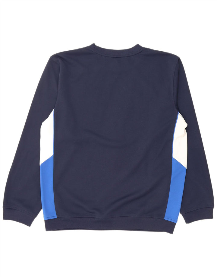 Męski sweter NIKE Bluza UK 39/41 Średni granatowy, blok kolorów