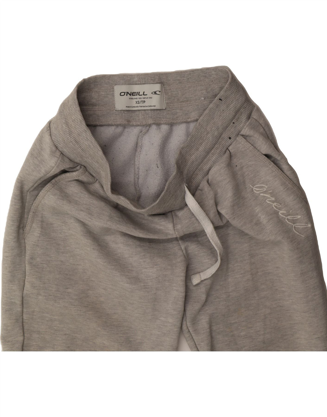 O'NEILL Womens Tracksuit Trousers Joggers UK 6 XS  Grey Polyester Vintage O'Neill and Second-Hand O'Neill from Messina Hembry 