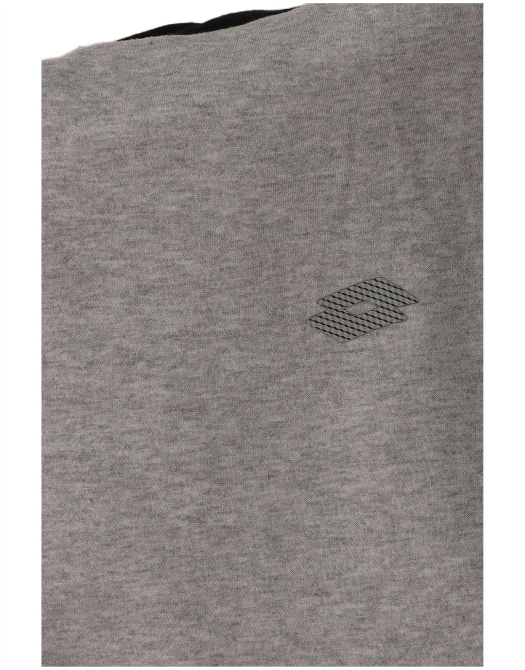 LOTTO Mens Hoodie Jumper Medium Grey Colourblock