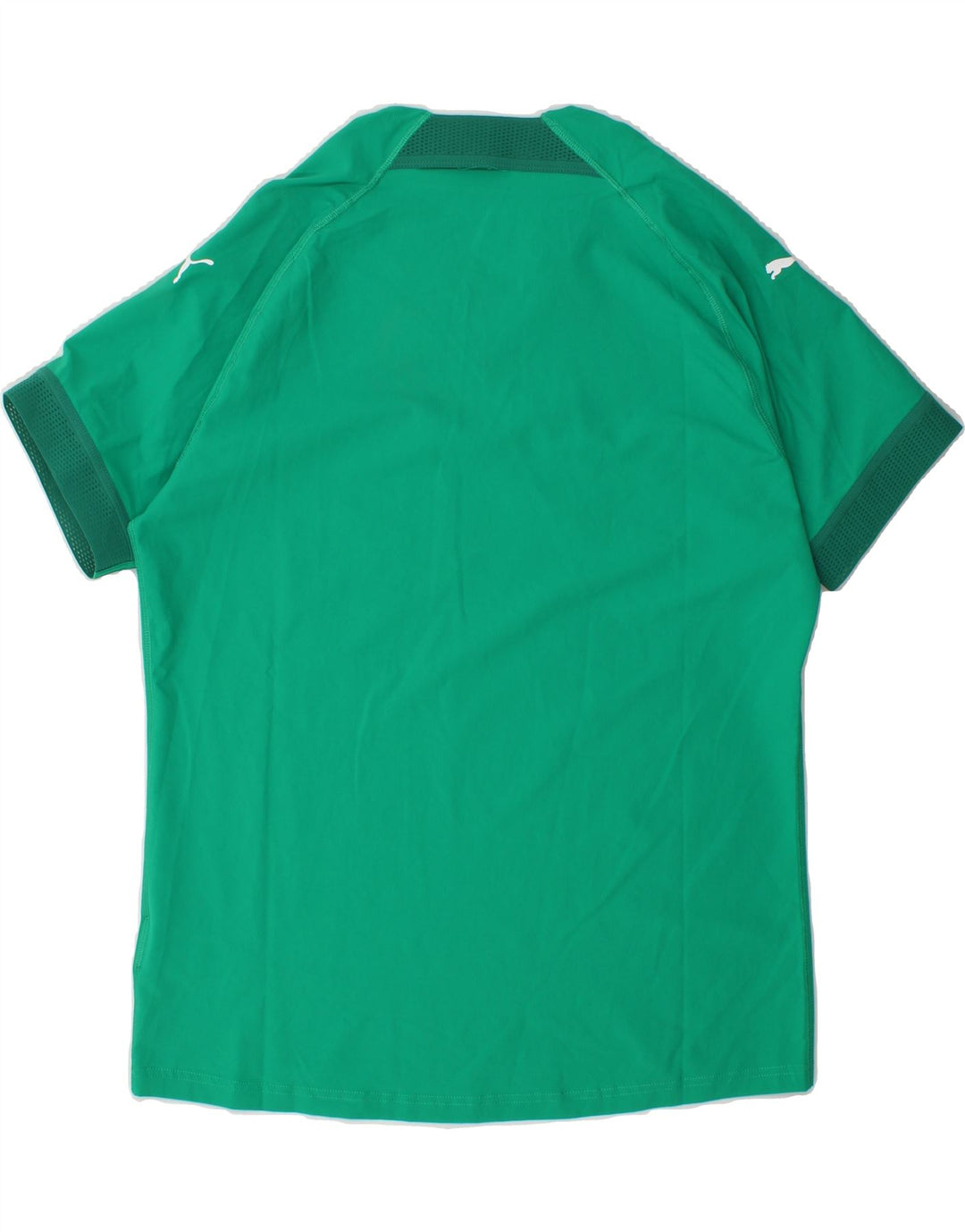 PUMA Mens T-Shirt Top Large Green Polyester Vintage Puma and Second-Hand Puma from Messina Hembry 