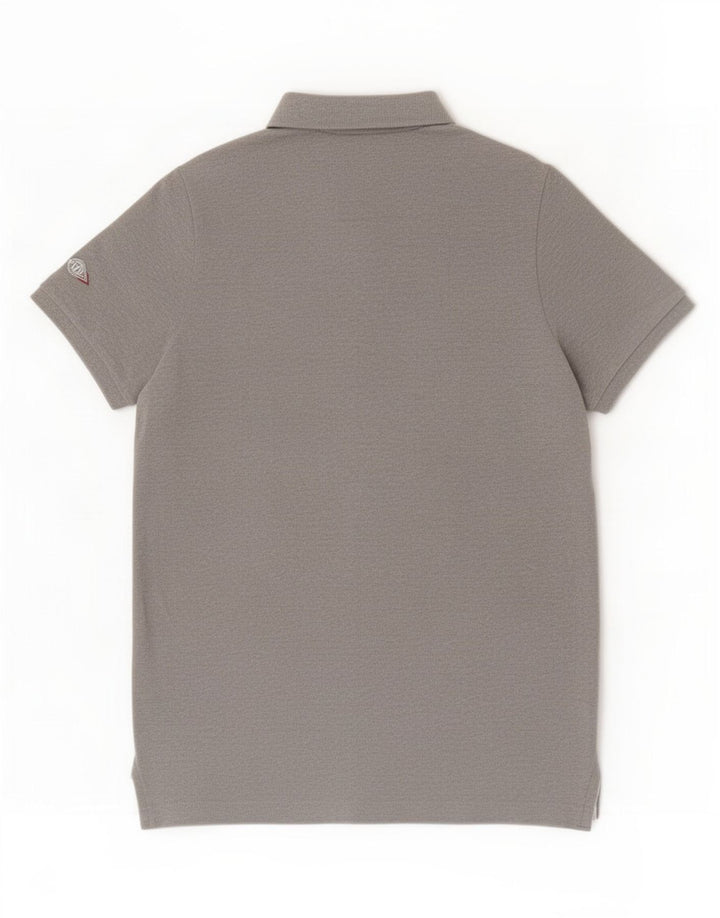 Męska koszulka polo Superdry XL, szara bawełna