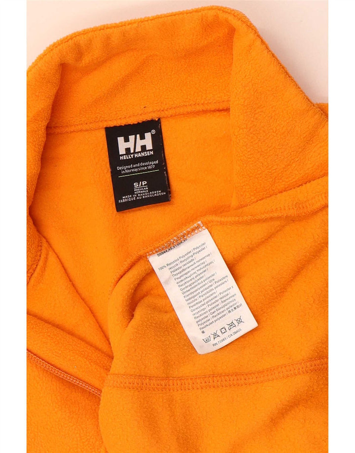 Męski sweter polarowy Helly Hansen z zamkiem błyskawicznym, mały, pomarańczowy poliester