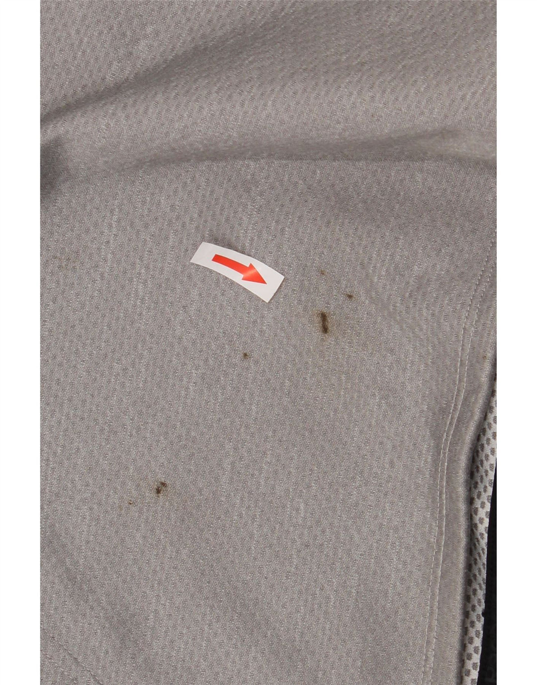 Męski sweter z kapturem i grafiką REEBOK XL, szary poliester