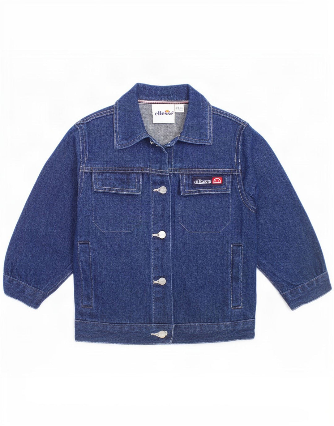 Kurtka dziewczęca Ellesse Graphic Denim 2-3 lata, granatowa, bawełniana