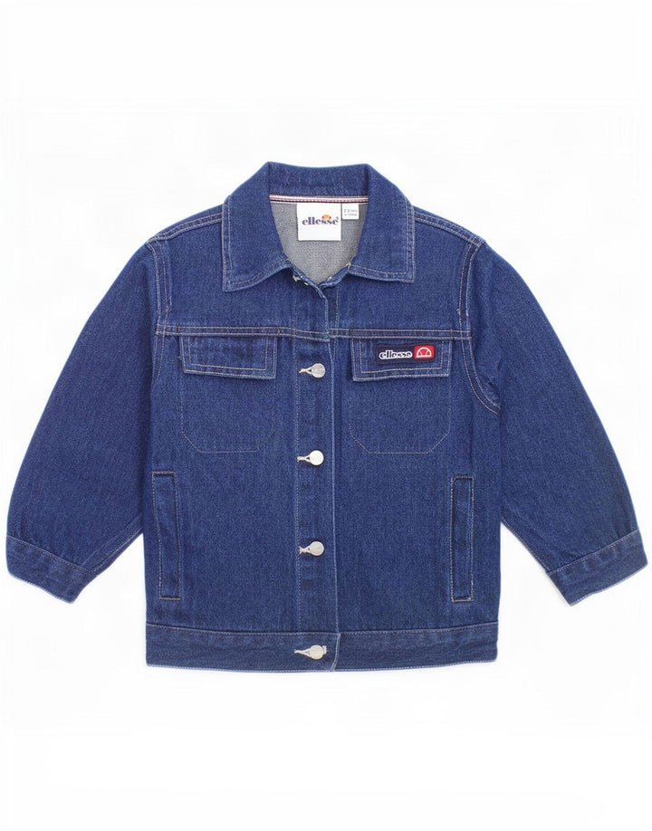 Kurtka dziewczęca Ellesse Graphic Denim 2-3 lata, granatowa, bawełniana