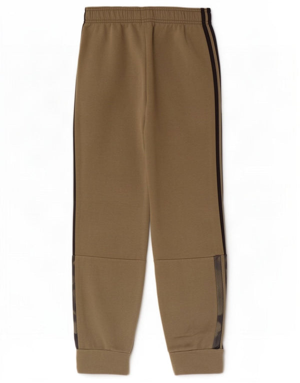 Adidas Boys Tracksuit Trousers Joggers 13-14 Years Khaki Camouflage Cotton