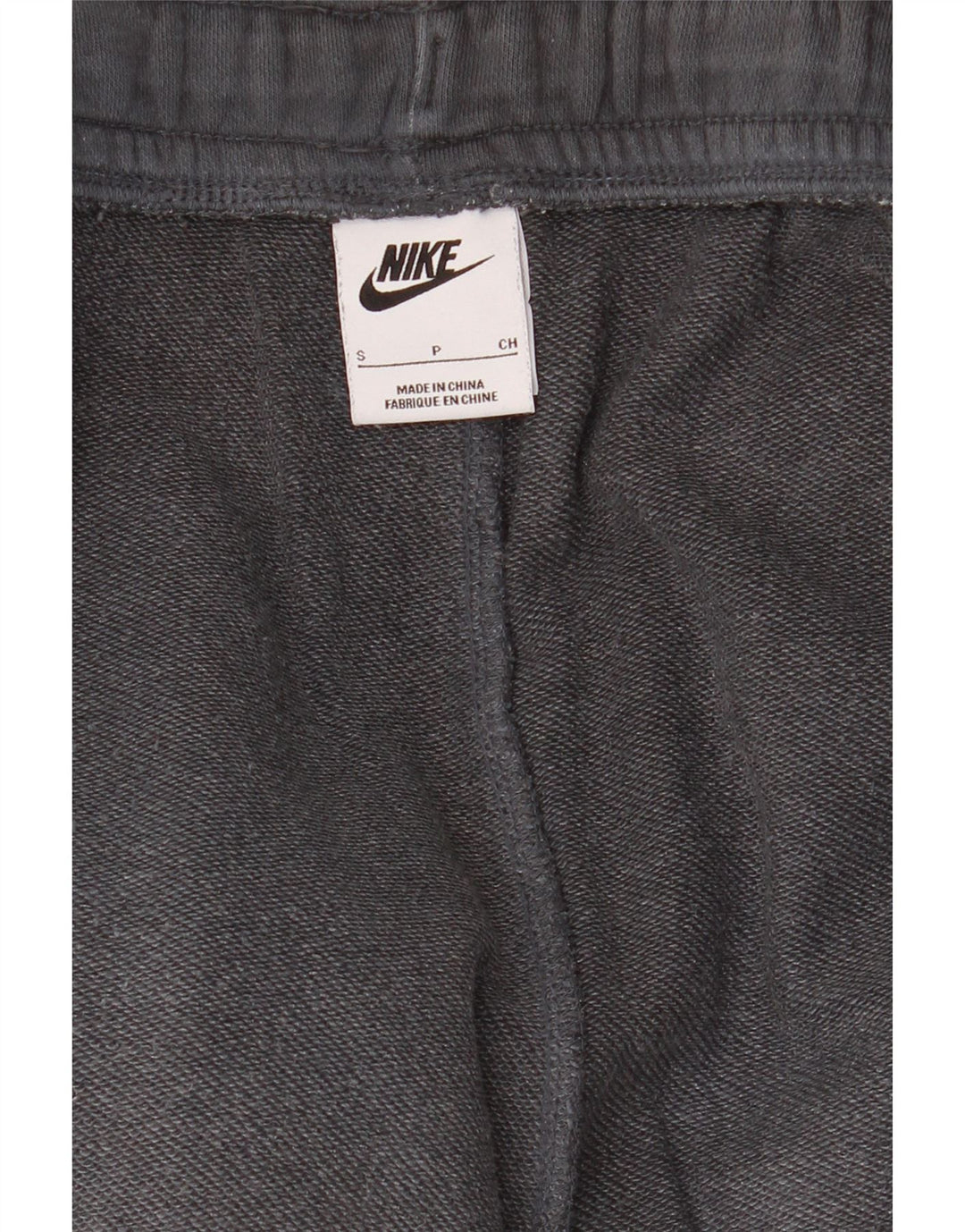 Męskie spodnie dresowe Nike, małe, szare, z blokami kolorów