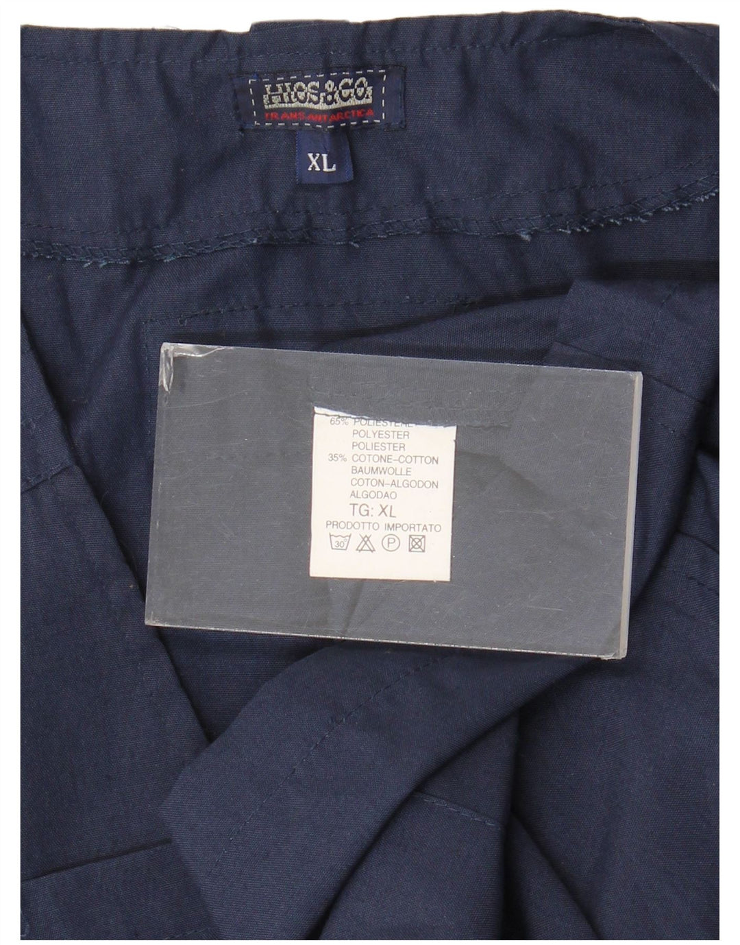 Męska kamizelka użytkowa Vintage UK 42 XL Granatowy poliester