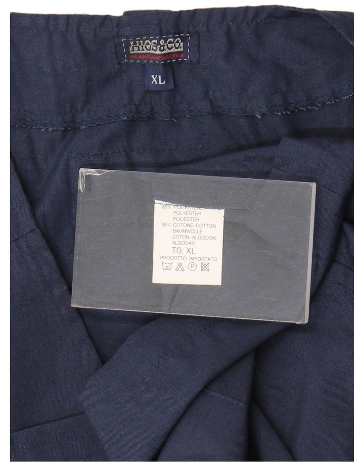 Męska kamizelka użytkowa Vintage UK 42 XL Granatowy poliester