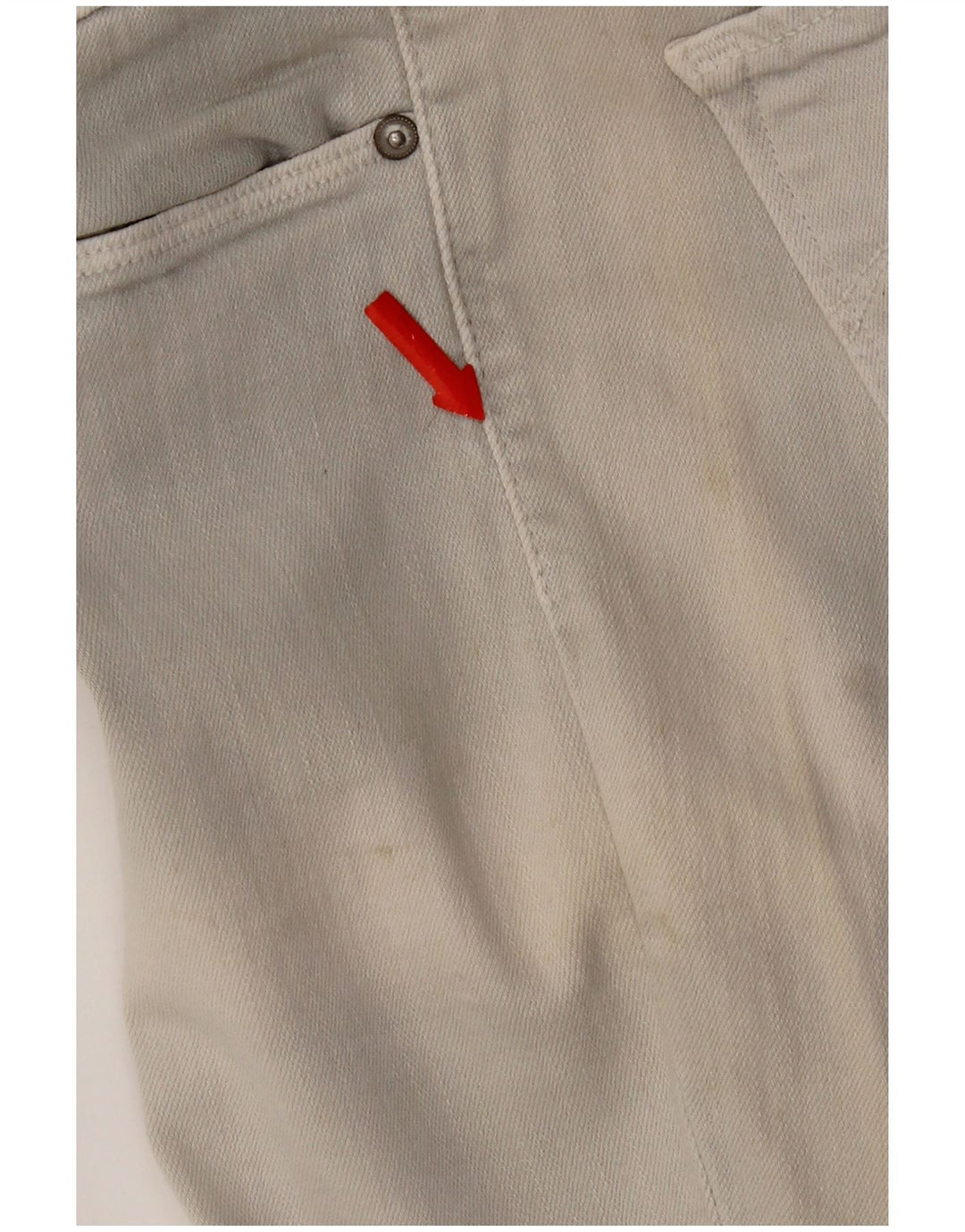 Damskie jeansy Levi's Skinny W29 L34 Szara bawełna