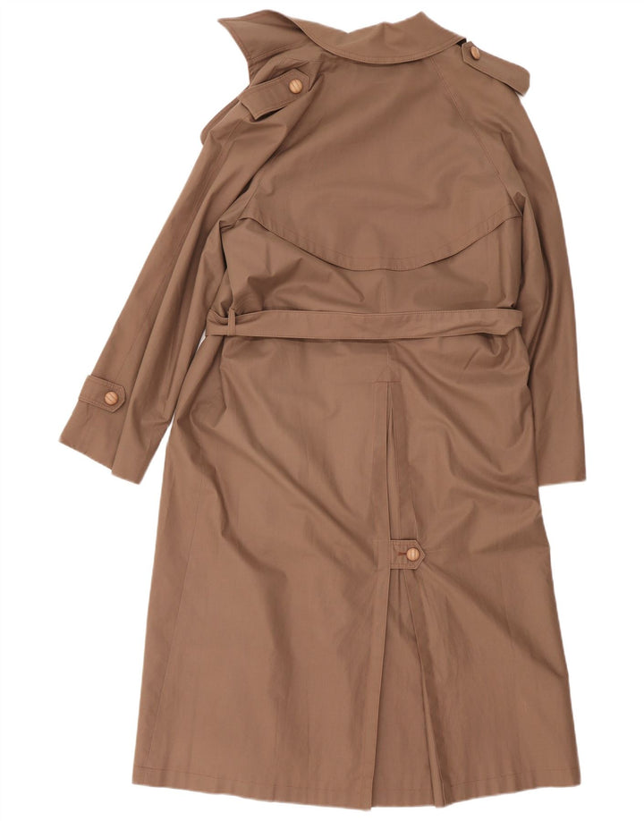 Vintage damski trencz oversize EU 36, mały, beżowy, bawełniany