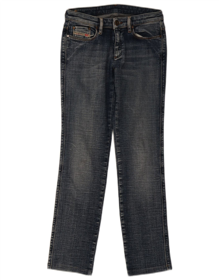 Damskie jeansy Diesel Slim W25 L29 Niebieskie