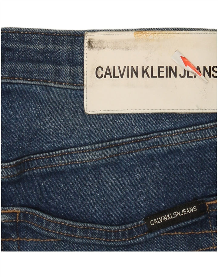 Męskie spodenki jeansowe Calvin Klein W32, średnioniebieskie, bawełniane