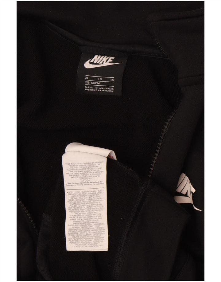 Chłopięca bluza dresowa Nike 13-14 lat XL, czarna, poliestrowa