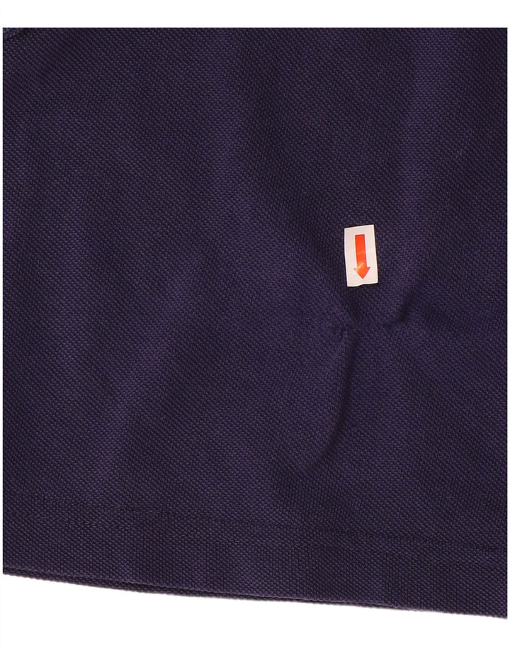 T-shirt damski LACOSTE, rozmiar 38, średni granatowy, bawełniany