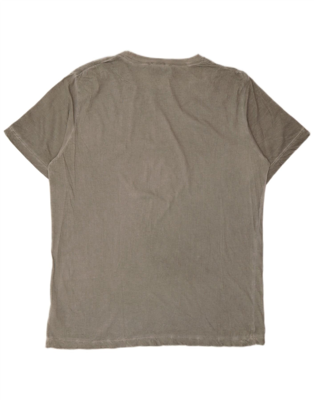 T-shirt męski Diesel, duży, szary, bawełniany