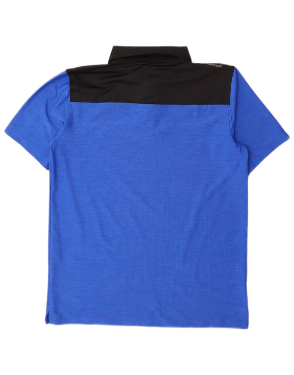 Chłopięca koszulka polo Under Armour Heat Gear 13-14 lat XL w kolorze niebieskim