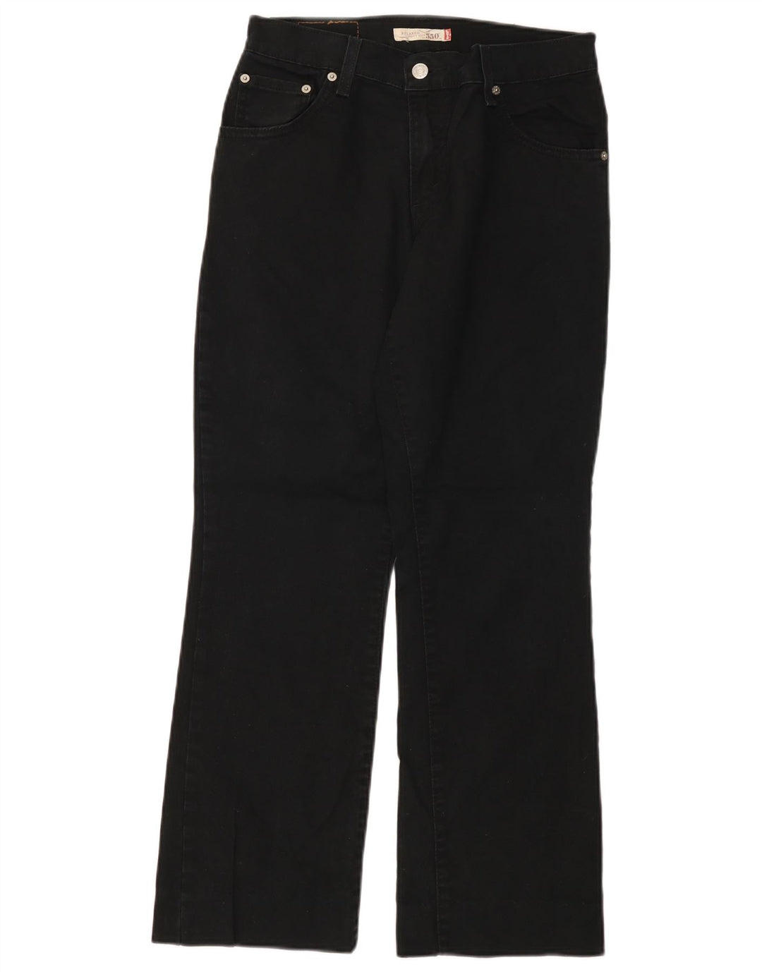 Dżinsy damskie LEVI'S 550 o swobodnym kroju Bootcut US 6 Medium W28 L28 czarne