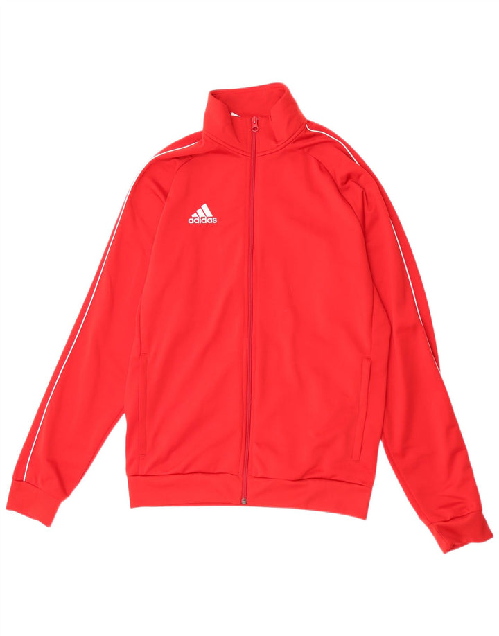 Adidas Męska bluza dresowa, średnia czerwona poliester