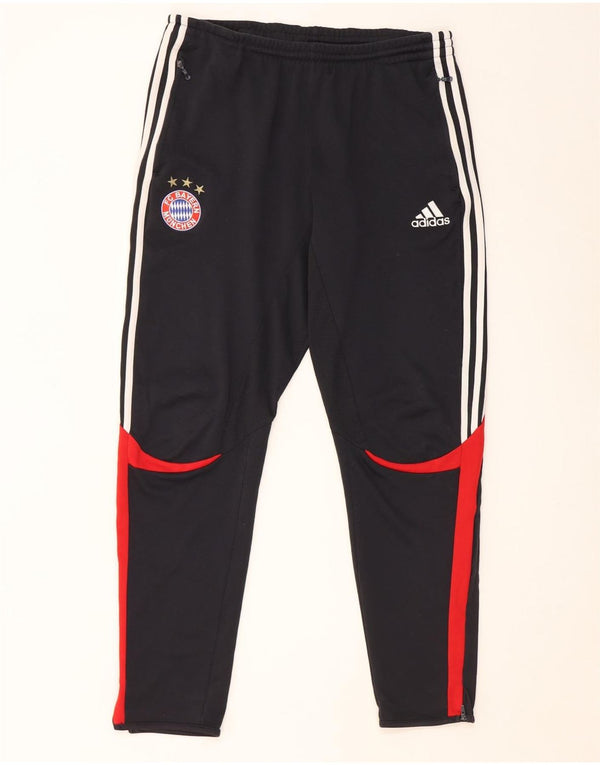 Spodnie dresowe Adidas Damskie FC Bayern Monachium UK 44/46 Duże Granatowe