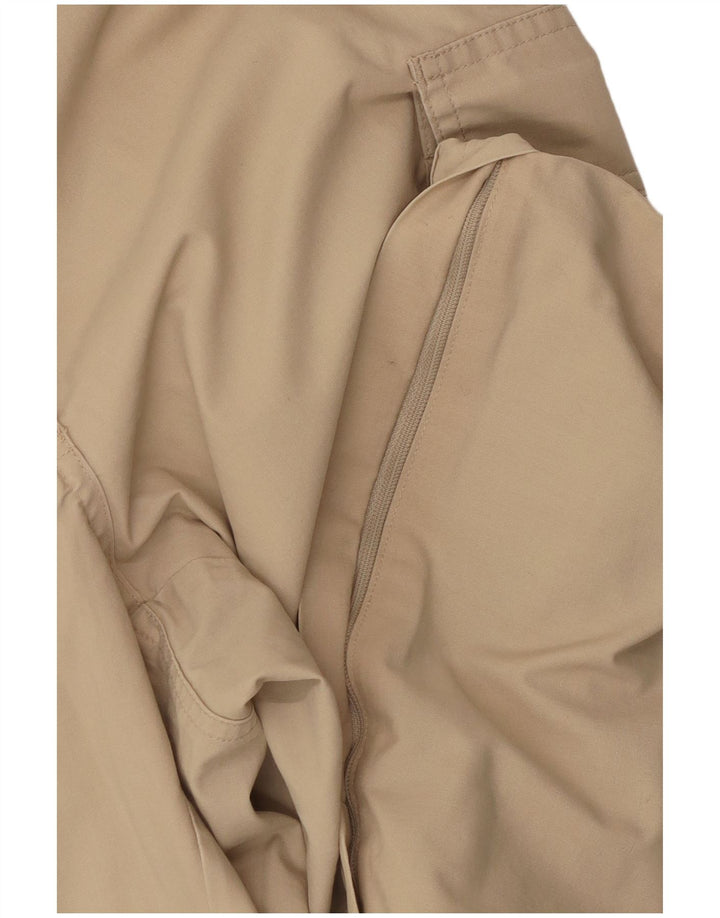 Damskie proste spodnie cargo Jack Wolfskin W27 L28 Beżowy poliester
