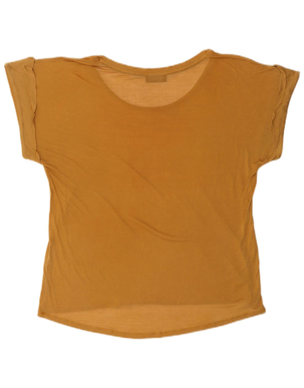 T-shirt damski Max & Co. Top UK 16, duży, brązowy