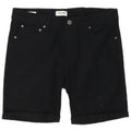 Męskie spodenki codzienne Jack & Jones, średnie W32, czarne, bawełniane