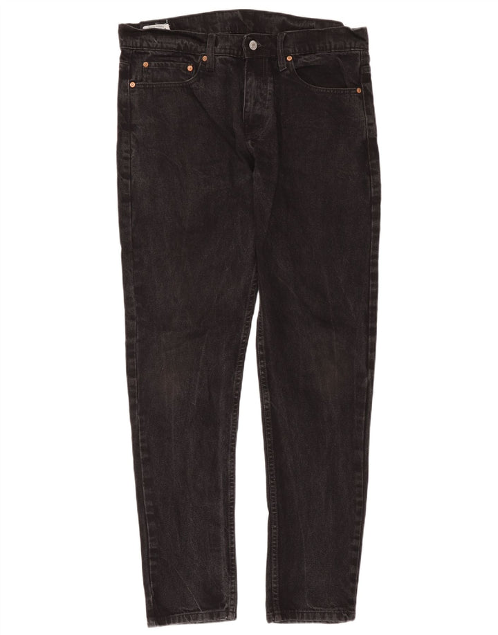 Męskie jeansy Levi's 508 zwężane W34 L32 czarne