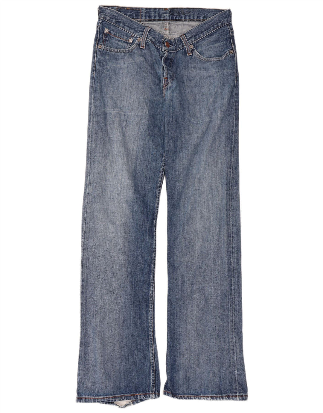 Damskie jeansy Levi's 518 Bootcut W32 L34 Niebieskie