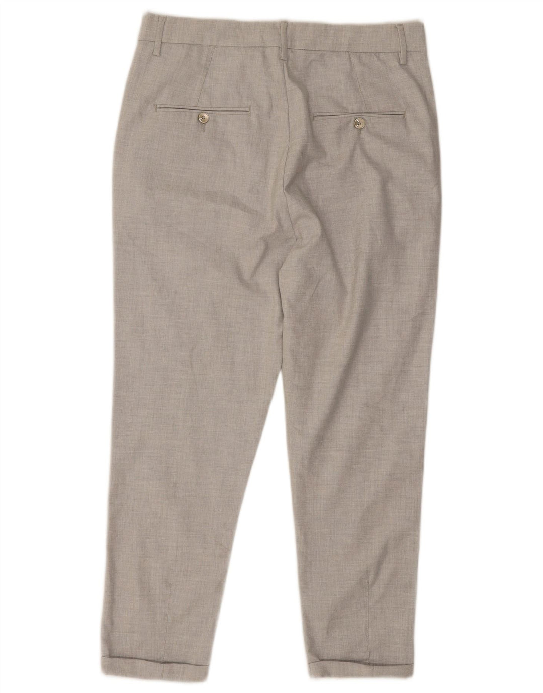 Męskie spodnie chino Zara EU 40 Medium W31 L24 Szary poliester