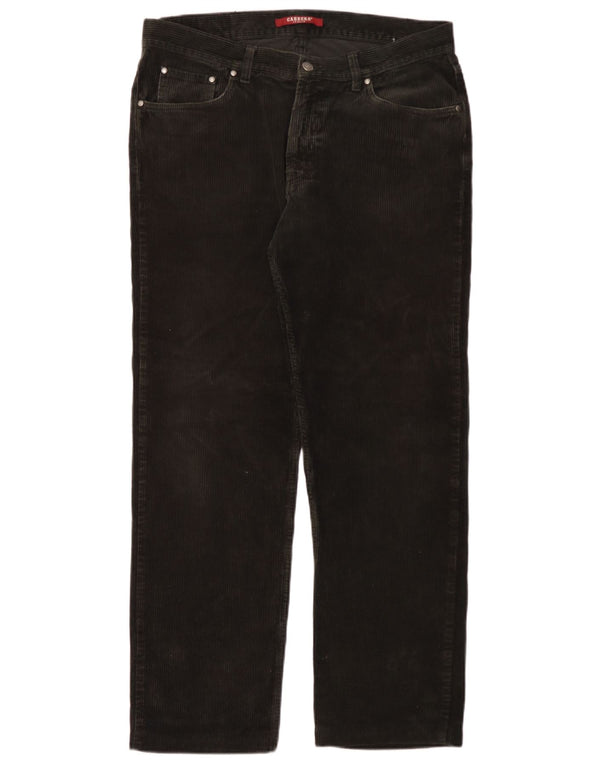 Spodnie sztruksowe Carrera Męskie 700 Regular Fit IT 52 XL W36 L30 Zielone