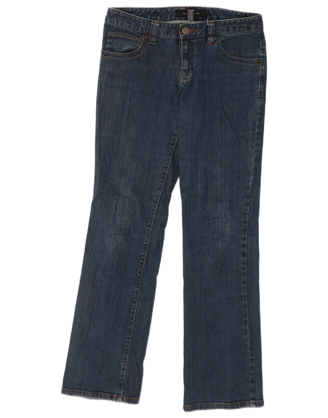 Damskie jeansy Calvin Klein Bootcut US 6 Medium W30 L31 Niebieska bawełna